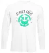 Лонгслів Smiling люмінесцентний Білий фото
