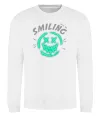 Свитшот Smiling люмінесцентний Белый фото