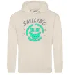 Женская толстовка (худи) Smiling люмінесцентний Таш Женская толстовка (худи) Smiling люмінесцентний Таш фото