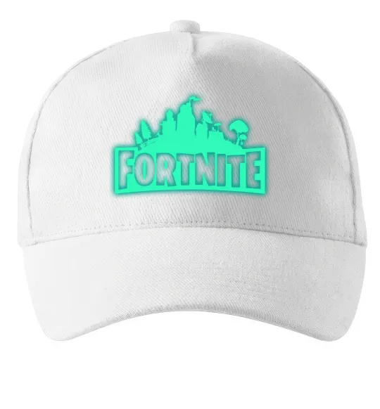 Кепка Fortnite люмінесцентний Білий фото