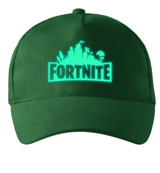 Кепка Fortnite люмінесцентний Темно-зелений фото