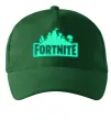 Кепка Fortnite люмінесцентний Темно-зелений фото