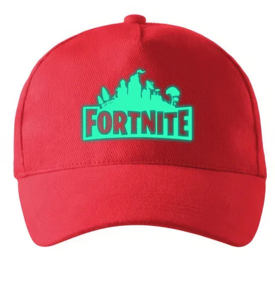 Кепка Fortnite люмінесцентний Червоний фото