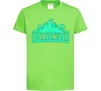 Дитяча футболка Fortnite люмінесцентний Лаймовий фото
