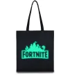 Эко-сумка Fortnite люмінесцентний Черный фото