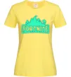 Женская футболка Fortnite люмінесцентний Лимонный фото