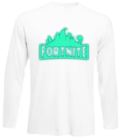 Лонгслів Fortnite люмінесцентний Білий фото