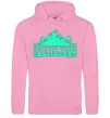 Мужская толстовка (худи) Fortnite люмінесцентний Розовый фото