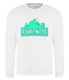 Свитшот Fortnite люмінесцентний Белый фото