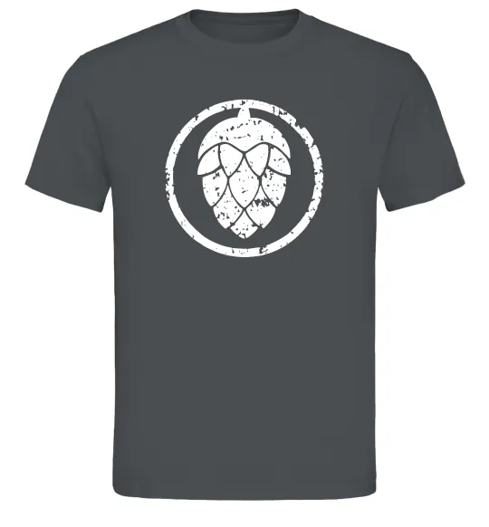 Мужская футболка Хміль Графит фото