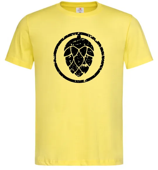 Мужская футболка Хміль Лимонный фото