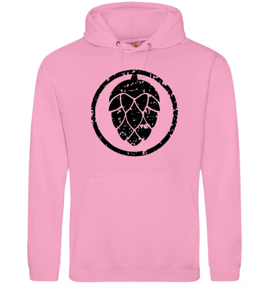 Мужская толстовка (худи) Хміль Розовый фото