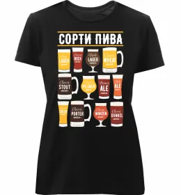 Женская премиум футболка