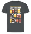 Мужская футболка Сорти пива Графит фото