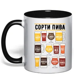 Чашка с цветной ручкой