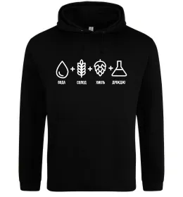 Жіноча толстовка (худі) BE ER O`clock Білий фото