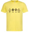 Чоловіча футболка Рецепт пива Лимонний фото