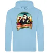 Жіноча толстовка (худі) ПінгВінішко Блакитний фото