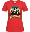 Жіноча футболка ПінгВінішко Червоний Жіноча футболка ПінгВінішко Червоний фото