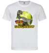Мужская футболка Пивоцираптор Белый Мужская футболка Пивоцираптор Белый фото