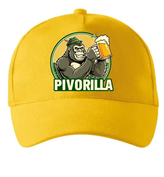 Кепка Пиворилла Солнечно желтый фото