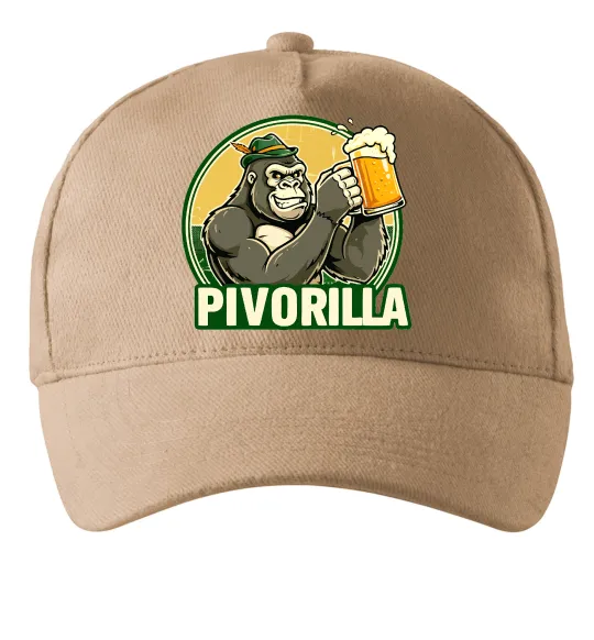 Кепка Пиворилла Песочный фото