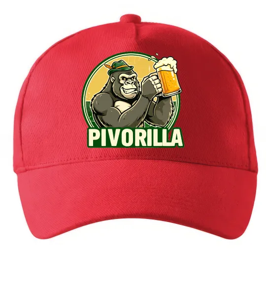 Кепка Пиворилла Красный фото