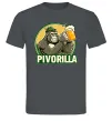 Мужская футболка Пиворилла Графит фото