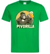 Мужская футболка Пиворилла Зеленый фото
