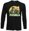 Лонгслив Пиворилла Черный фото