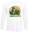 Лонгслив Пиворилла Белый фото
