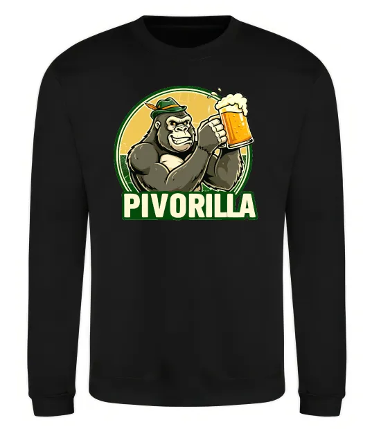 Свитшот Пиворилла Черный фото