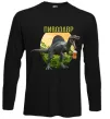 Лонгслив Пивозавр з келихом Черный Лонгслив Пивозавр з келихом Черный фото