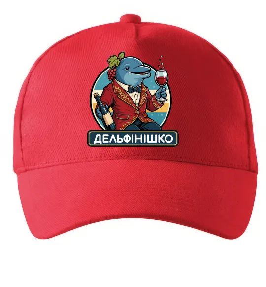 Кепка Дельфінішко Красный фото