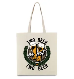 Еко-сумка Two beer or not two beer Бежевий фото