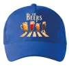 Кепка The beers Яскраво-синій фото