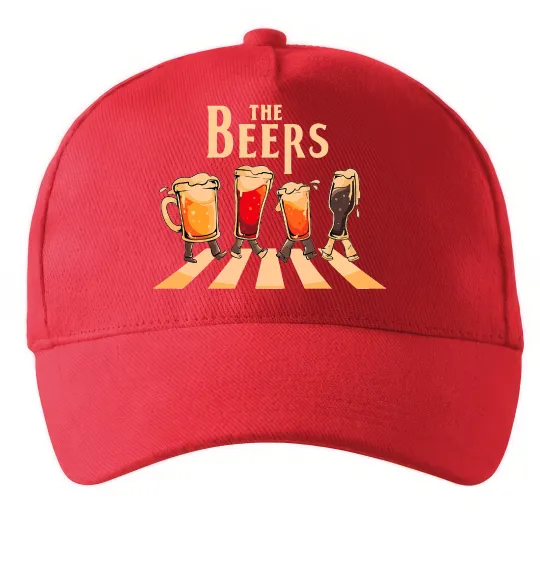 Кепка The beers Червоний фото