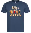 Чоловіча футболка The beers Темно-синій фото