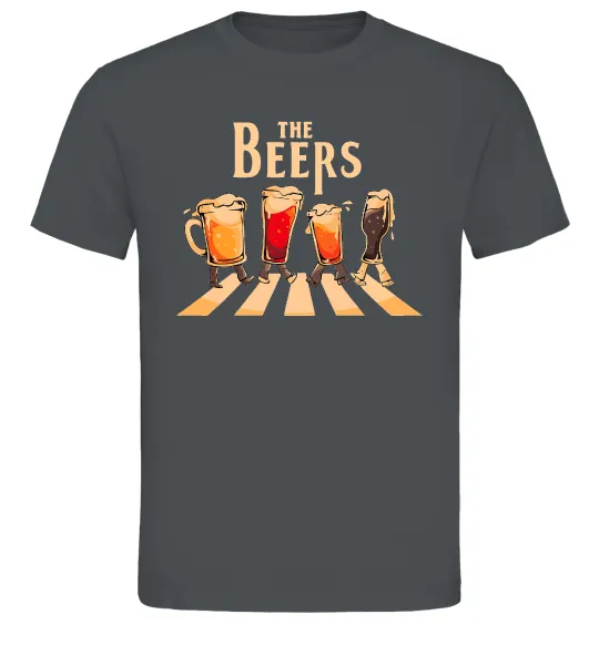 Чоловіча футболка The beers Графіт фото
