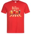 Чоловіча футболка The beers Червоний фото