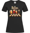 Жіноча футболка The beers Чорний фото