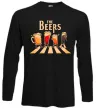 Лонгслів The beers Чорний фото