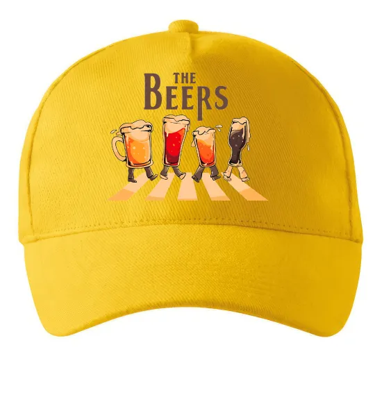 Кепка The beers Сонячно жовтий фото