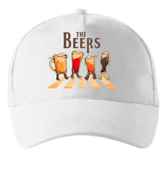 Кепка The beers Білий фото