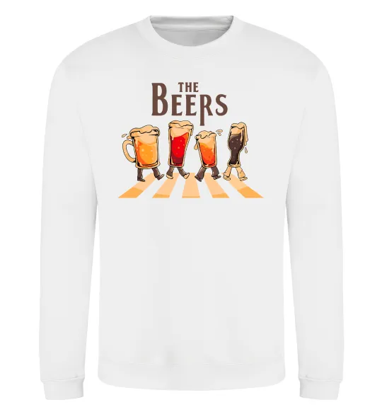 Свитшот The beers Белый фото
