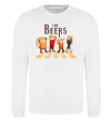 Свитшот The beers Белый фото