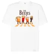 Футболка Оверсайз The beers Белый фото