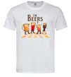 Чоловіча футболка The beers Білий фото