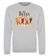 Свитшот The beers Серый меланж фото