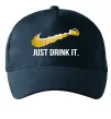 Кепка Just drink it Темно-синій Кепка Just drink it Темно-синій фото
